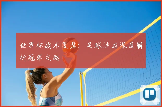 世界杯战术复盘：足球沙龙深度解析冠军之路